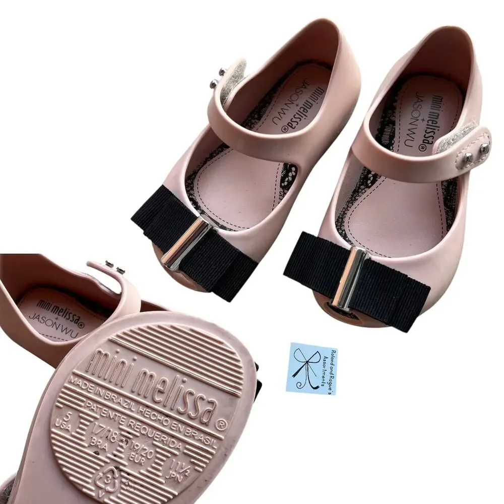 Mini Melissa x Jason Wu Ultragirl Mary-Jane Flats Baby Sz 5